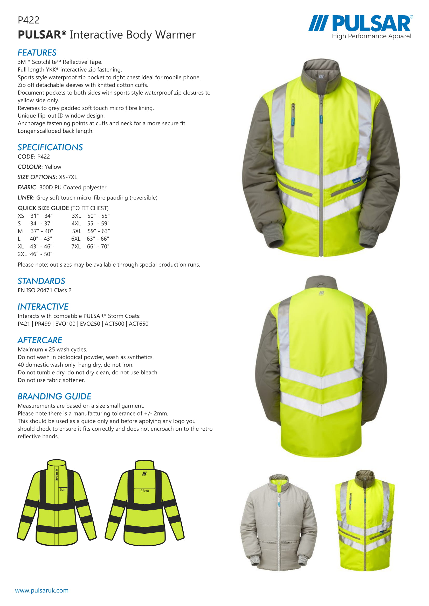 PULSAR® INTERACTIVE BODY WARMER (P422) - Image 7