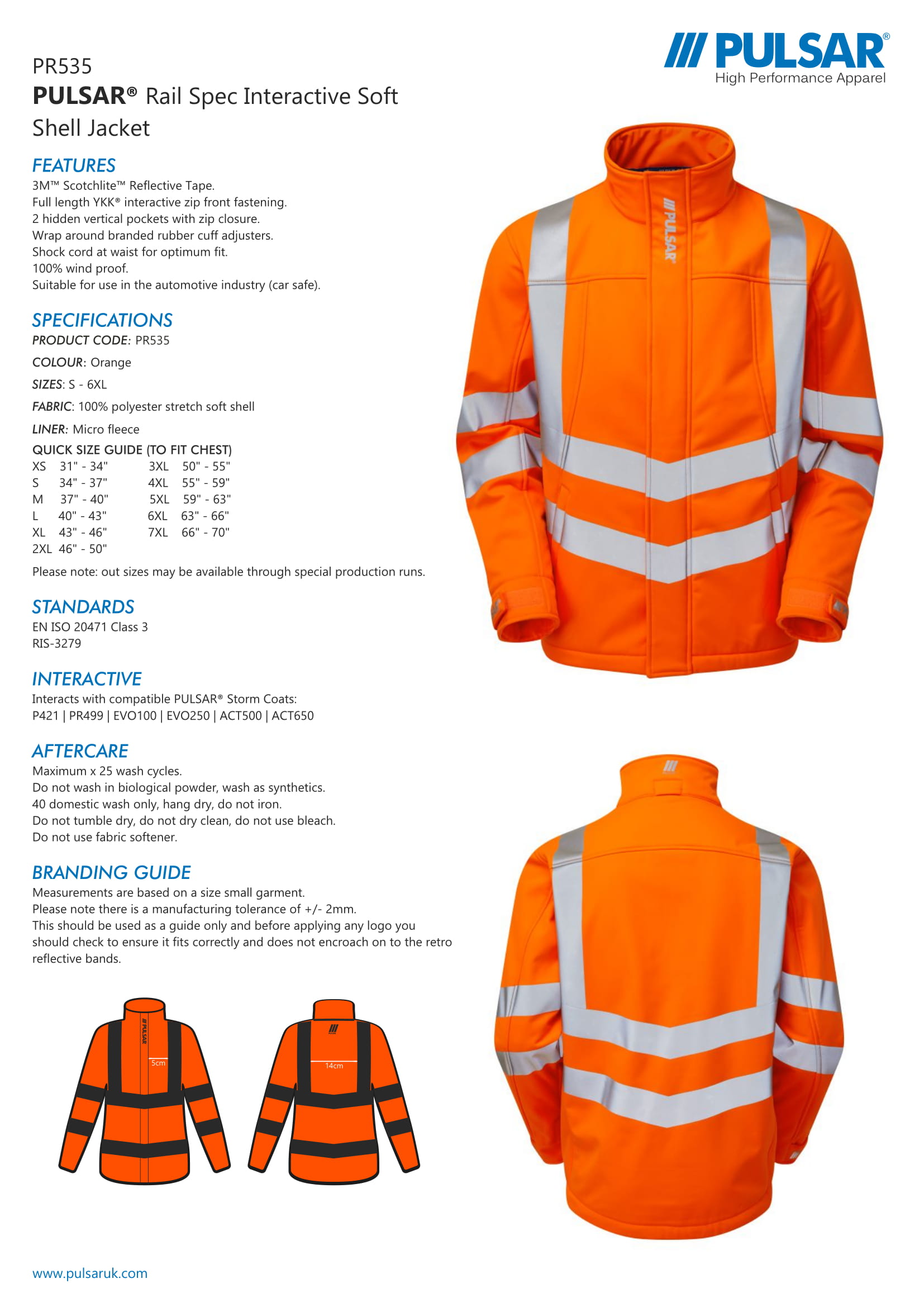 PULSAR® RAIL SPEC INTERACTIVE SOFT SHELL JACKET (PR535) - Image 4