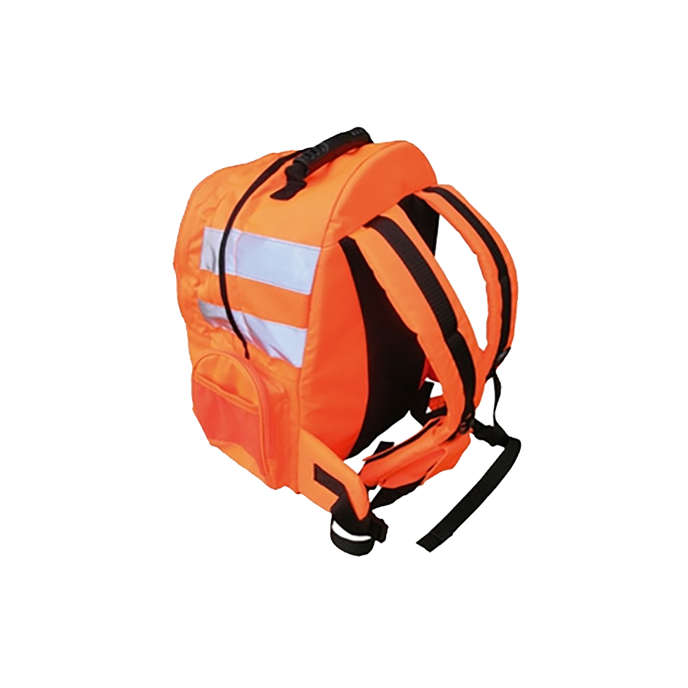 Hi Vis Orange Rucksack Bag - Image 2