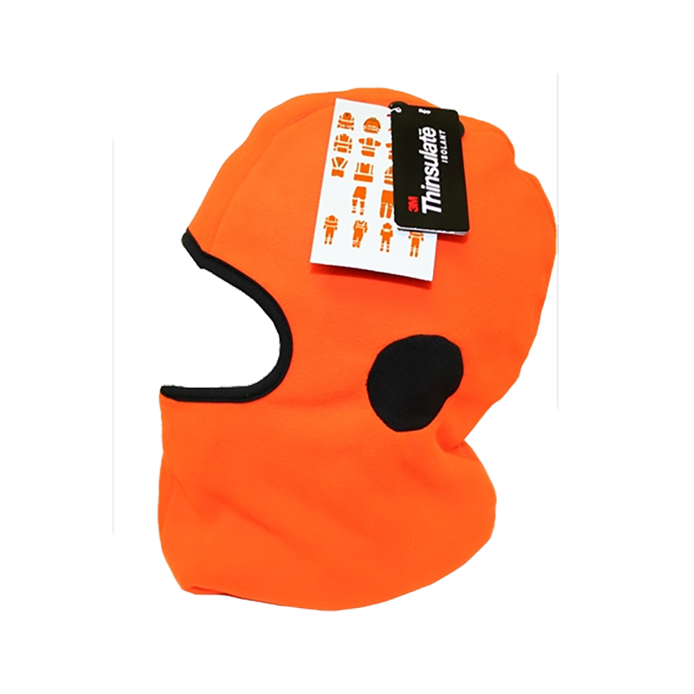 Orange 3M Thinsulate Rail Balaclava With Ear Mesh - Image 4
