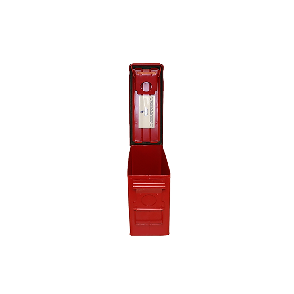 Red Metal Container MK3 for Fog Signals - Image 3