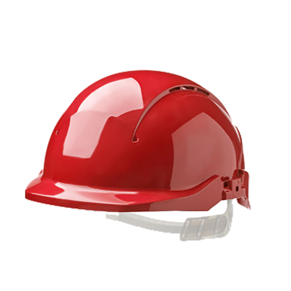 CENTURION CONCEPT REDUCED PEAK VENTED SAFETY HELMET - RED