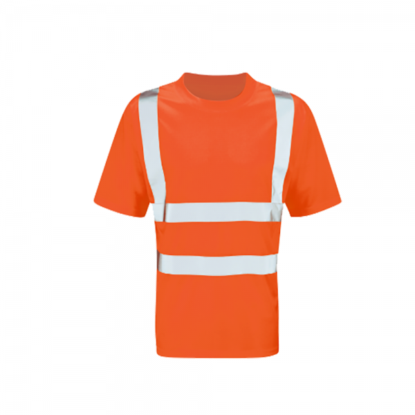 Hi Vis Orange Short Sleeve T-Shirt (HV9151) - Spartan Safety