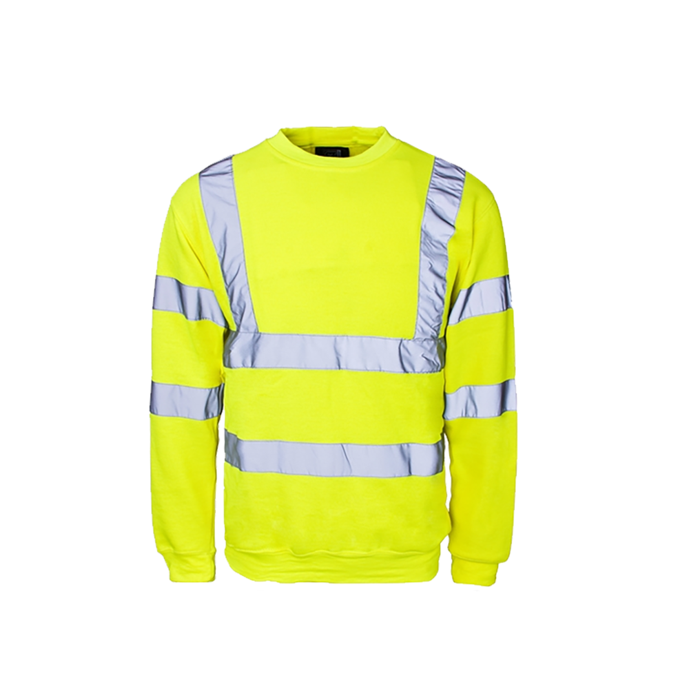 Hi Vis Yellow Sweatshirt (HV9271) - Spartan Safety