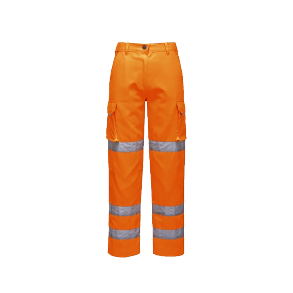 Straight Leg Pocketed Trousers 1005-01 Orange 101005-01 | Sefamerve