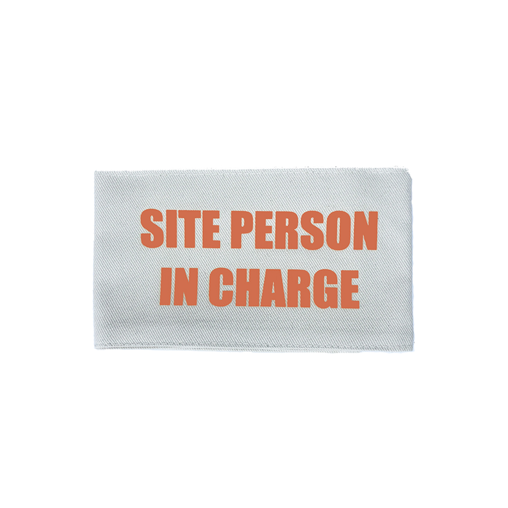 Site Person In Charge (SPIC) Armband (Fabric) - Spartan Safety