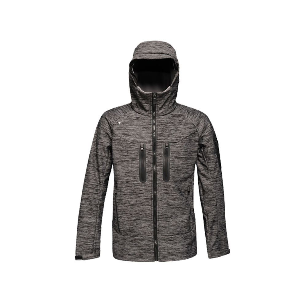 Manteau Imperméable Homme Regatta - Tissu Hydrafort, Doublure Polaire, Capuche Réglable, Poches Zippées