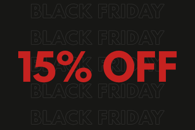 15% OFF Black Friday